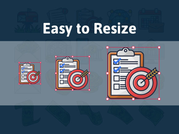 Business Finance Icon Pack: A Versatile Graphics Asset