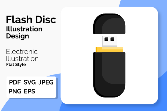 Flash Disc Illustration: A Versatile Graphics Asset for Modern Publishers