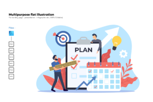 Flat Illustration Business Plan: A Versatile Graphics Tool