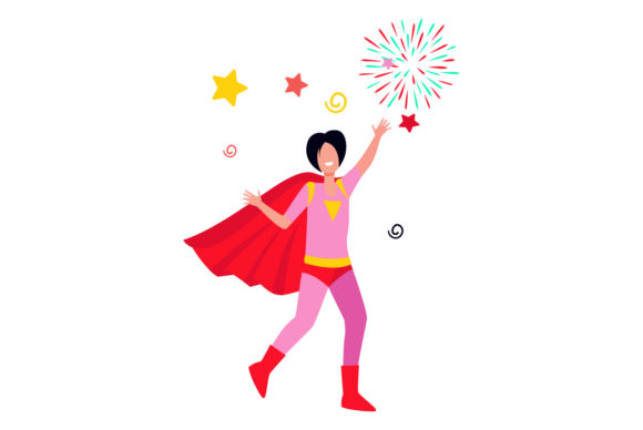 Flat Illustration Celebration-02: A Versatile Graphics Asset
