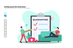 Flat Illustration Check List: A Versatile Graphics Tool