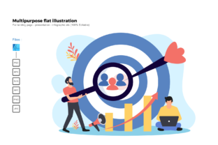 Flat Illustration Target Audience: A Designer's Review