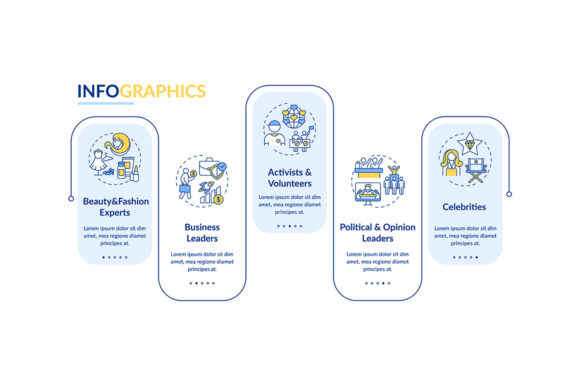 Influencers Types Vector Infographic: A Versatile Graphics Tool